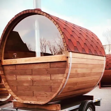 Hohnsteinoase-fasssauna Und Kuehlbecken-3 Sz-parkplatz - Waschmaschine