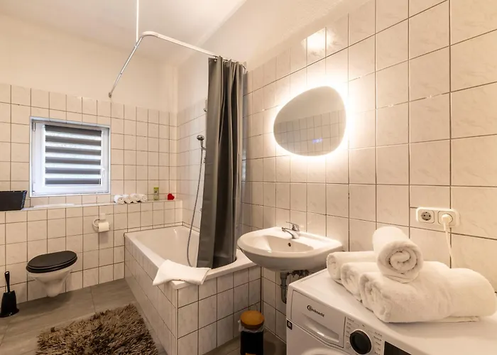 Hohnsteinoase-Infrarot Sauna-3 Schlafzimmer-Waschmaschine * Hohnstein